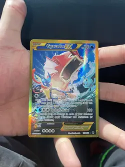 2016 Pokemon Gyarados EX (Secret) 123/122 Breakpoint Holo Card  - Image 3