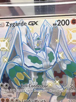 PokÃ©mon Zygarde GX TCG Full Art Ultra Rare Holo Card SV65/SV94 - Image 3