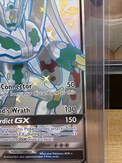 PokÃ©mon Zygarde GX TCG Full Art Ultra Rare Holo Card SV65/SV94 - Image 5