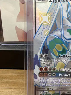 PokÃ©mon Zygarde GX TCG Full Art Ultra Rare Holo Card SV65/SV94 - Image 7