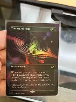 MTG ~ Terrasymbiosis ~ (Borderless) FOIL #312 EOE Edge of Eternities : NM - Image 1