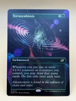 MTG ~ Terrasymbiosis ~ (Borderless) FOIL #312 EOE Edge of Eternities : NM - Image 2