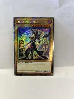Yugioh! TCG - Dark Magician (8th Art) - Platinum Secret Rare - RA04-EN106 - Image 1