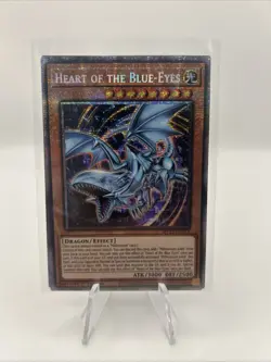 YUGIOH x1 MP25-EN013 HEART OF THE BLUE-EYES STARLIGHT RARE 1st EDITION - Image 1
