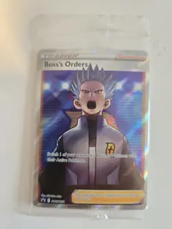 Boss's Orders Full Art SWSH251 SWSH: Sword & Shield Promo Cards Holo Card Sealed - Image 1