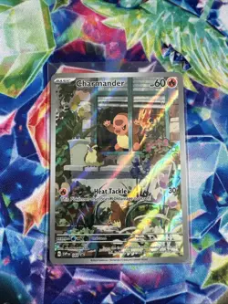 PokÃ©mon TCG Obsidian Flames Charmander #044 SVP en Black Star Promo Card - Image 1