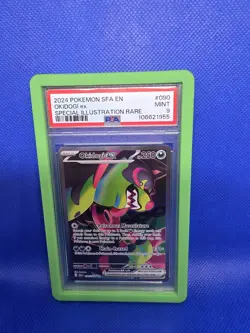 Okidogi ex 090/064 Pokemon Shrouded Fable SIR Special Illustration PSA 9 MINT - Image 1