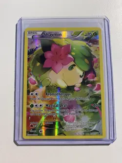 PokÃ©mon TCG Shaymin XY115 Holo Promo Card - Image 1