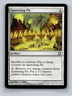 (2x) Spawning Pit Darksteel Regular Magic The Gathering Mtg  - MP - Image 1