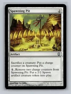 (2x) Spawning Pit Darksteel Regular Magic The Gathering Mtg  - MP - Image 3