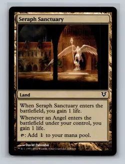 MTG Magic the Gathering Seraph Sanctuary (228/252) Avacyn Restored LP - Image 1