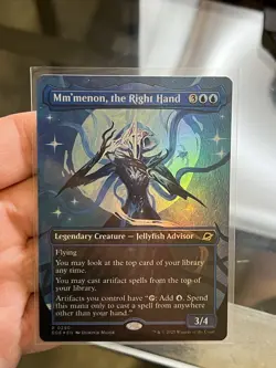 MTG ~ Mm'menon, the Right Hand ~ (Borderless) FOIL Edge of Eternities EOE : NM - Image 1