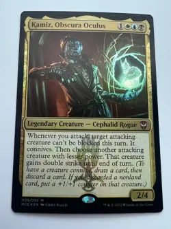 x1 Kamiz, Obscura Oculus M MTG Commander Streets of New Capenna M/NM, English - Image 1
