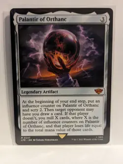 MTG Palantir of Orthanc - Lord of the Rings: Tales of Middle-Earth NM - Image 1