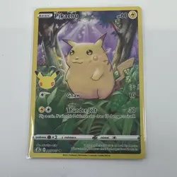 Pikachu 005/025 Celebrations Holo Pokemon TCG LP - Image 1