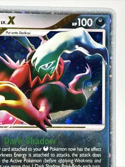 Pokemon TCG: Diamond & Pearl- Promo Darkrai LV.X DP19 - Image 3