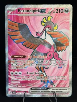 Pokemon Fezandipiti Ex Ultra Rare Shrouded Fable 084/064 English - Image 1