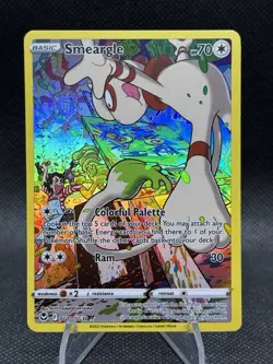 Pokemon Silver Tempest Trainer Gallery Smeargle TG10/TG30 Ultra Rare - Image 1