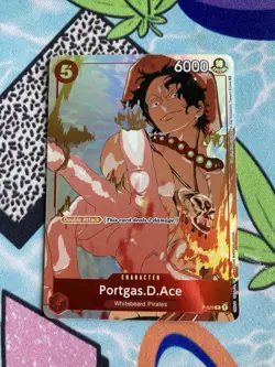 Portgas.D.Ace (Gift Collection 2023) P-028 One Piece Promotion Card Near Mint - Image 1