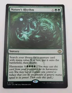 Nature's Rhythm Tarkir Dragonstorm TDS #150 1x MTG Magic Gathering x1 Regular - Image 1