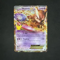 Mewtwo EX 54/99 Celebrations: Classic Collection Holo Pokemon - Image 1