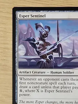MTG Esper Sentinel Modern Horizons 2 Regular English Lightly Played 012/303 - Image 2