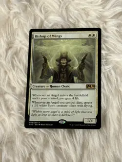 1x Bishop of Wings - Core Set 2020 - MTG Magic the Gathering (NM) - Image 1