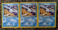 Articuno (x3) #22/53 Black Star Promo, Vintage 2000 Pokemon TCG NM - Image 1