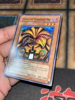 Yugioh Exodia the Forbidden One LOB-124 1st Ed Glossy NA Print - Image 3