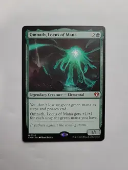 MTG - Omnath, Locus of Mana Commander Masters Regular M#0310 - Image 1