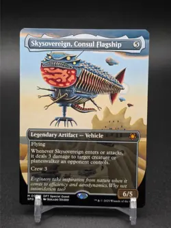 Skysovereign, Consul Flagship (Borderless) Special Guests Regular Magic MTG - Image 1