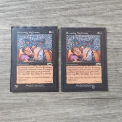 2x Recurring Nightmare MTG Magic the Gathering LP - Image 1