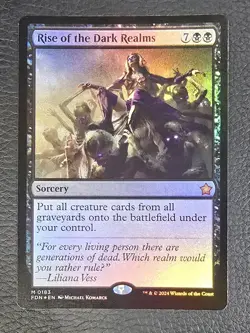 Rise of the Dark Realms Foundations Foil MTG NM Magic Card - Image 1