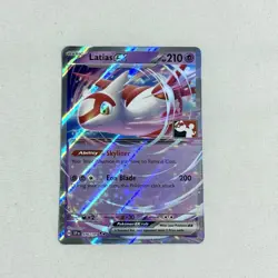 076/191 Latias ex Prize Pack Series 7 Stamped Play Pokemon TCG Surging Sparks - Image 1