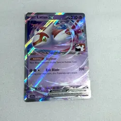 076/191 Latias ex Prize Pack Series 7 Stamped Play Pokemon TCG Surging Sparks - Image 2