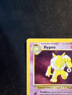 MP Hypno 8/62 Pokemon Fossil Holo Rare Moderately Played - Image 2
