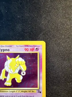 MP Hypno 8/62 Pokemon Fossil Holo Rare Moderately Played - Image 3