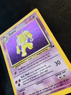 MP Hypno 8/62 Pokemon Fossil Holo Rare Moderately Played - Image 6