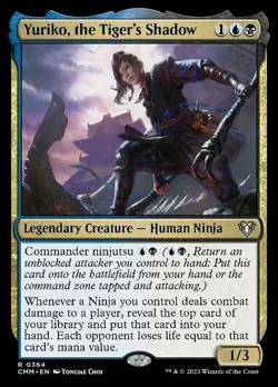 1 x Yuriko, the Tiger's Shadow - Foil - Commander Masters - NM-Mint - MTG - Image 1