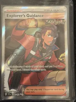 Explorer's Guidance 200/162 Sv05: Temporal Forces Holo Ultra Rare Pokemon TCG NM - Image 1