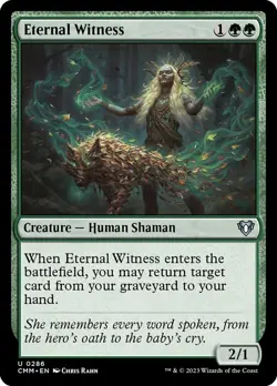 1 x Eternal Witness - Commander Masters - NM-Mint - MTG - Image 1