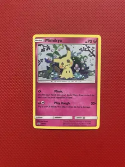 Mimikyu SM163 Sm Holo Pokemon Card TCG Promo - Image 1