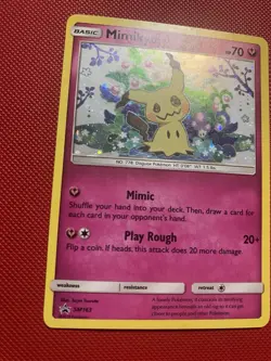 Mimikyu SM163 Sm Holo Pokemon Card TCG Promo - Image 4