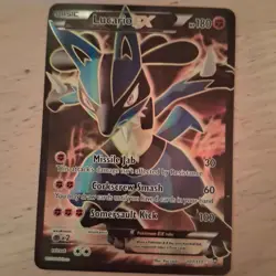 Lucario EX Full Art 107/111 XY-Furious Fists - English LP - Pokemon TCG Card - Image 1