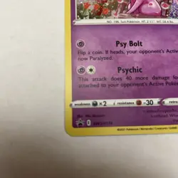Espeon SWSH174 Cosmos Holo Pokemon Black Star Promo - Image 3