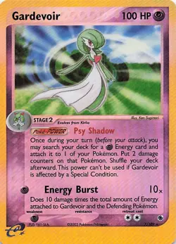 Gardevoir EX TCG Reverse Holo  Rare Card 7/109 Ruby and Sapphire NEVER PLAYED - Image 2