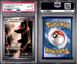 PokÃ©mon TCG Charmeleon Scarlet Violet-151 Illustration Rare Card 169/165 PSA 10 - Image 3