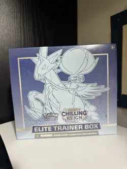 2021 Pokemon TCG Sword & Shield Chilling Reign Elite Trainer Box ETB Sealed New  - Image 1