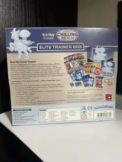 2021 Pokemon TCG Sword & Shield Chilling Reign Elite Trainer Box ETB Sealed New  - Image 2