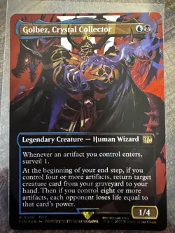 Golbez, Crystal Collector (Surge Foil Borderless Rare) | Final Fantasy MTG 0540 - Image 1